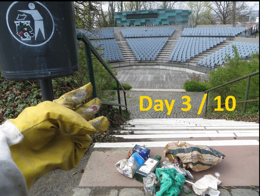 Bild von Tag 3 der 10 Tage - 10 Müllteile Challenge von 2019